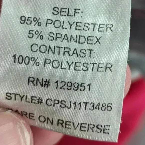 Closet Full Size XXL Blouse Shirt Top Embellished Sharkbite hem - Picture 8 of 12